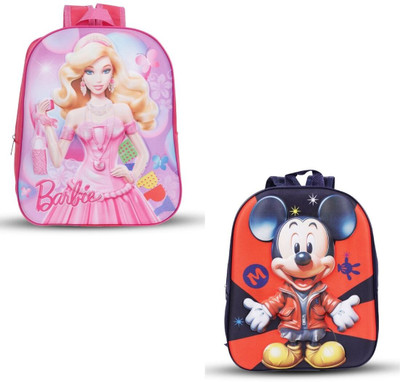 Sageware SECM-ScLBG-B-300Pink& blue2-1 5 L Backpack(Multicolor)