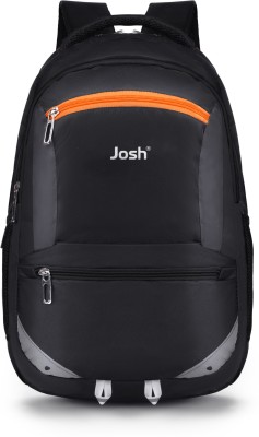 Josh Backpack for men Women Boys and Girls Luggage Travel Bags with Rain Cover 35 L Laptop Backpack(Black)