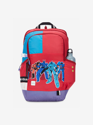 Wildcraft Graphic Squad 3 Backpack 23 L Backpack(Red)