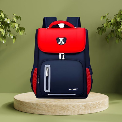 Sageware Perfect Bag for Primary & Middle School Students with Adjustable Shoulder Strap 15 L Backpack(Red)