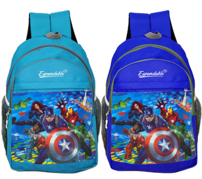 Expandable Avenger combo 30 L Backpack(Multicolor)