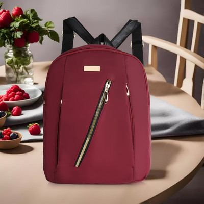 World Speed Casual Small Mini Travel Tuition Shoulder College Use Backpack For Women 20 L Backpack(Maroon)