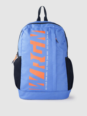 WROGN 19.95 L Laptop Backpack Unisex Brand Logo Backpack  (Blue) For Rs. 427 @ 81 %