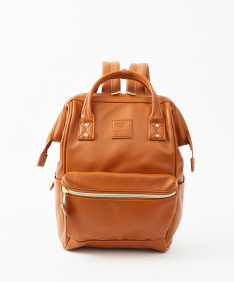 anello Retro Clasp backpack | Designed in Japan. 18 L Trolley Backpack(Brown)