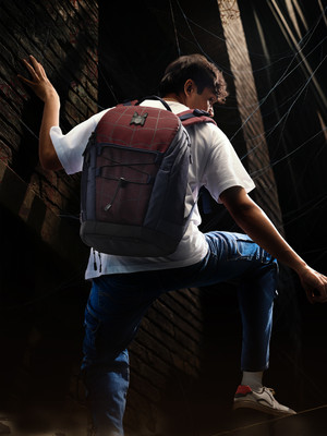 The Souled Store Spider-Man: Classic Suit 24 L Backpack(Multicolor)