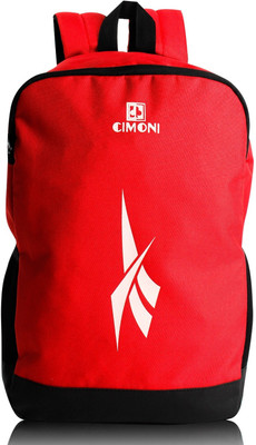 CIMONI Preimium Tetron Fabric Backpack For Women 20 L Backpack(Red)