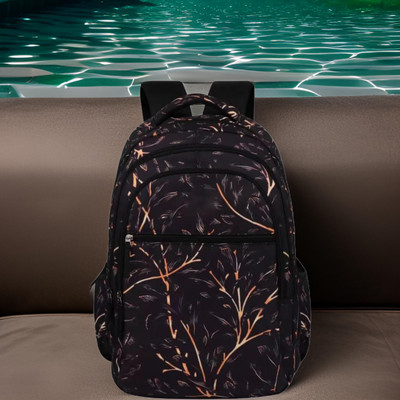 JairaJ backpack for men backpack bags bagpack(S-19.1*14) 34 L Laptop Backpack(Black)