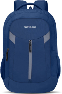 PROVOGUE 3 Compartment Premium Quality Bag / School Backpack with organiser 48 L Laptop Backpack(Blue, Grey)
