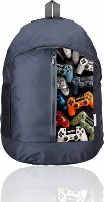MY FAV 25 L Grey Laptop Backpack for Men Women / College Bag for Boys Girls 25 L Laptop Backpack(Orange)