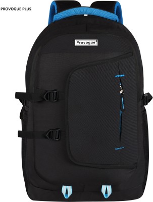 PROVOGUE PLUS Classy Unisex School Bag-College Bag With Rain Cover And Reflecting Strip 35 L Backpack(Black)