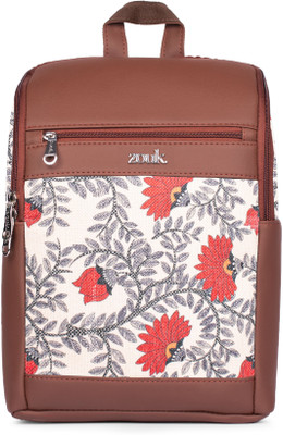 ZOUK Nicobar Coral Amalia Daypack 10.6 L Laptop Backpack(Multicolor)