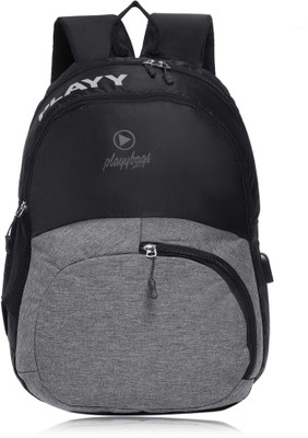 PLAYYBAGS PLAYYS 058 30L 30 L Laptop Backpack(Grey)