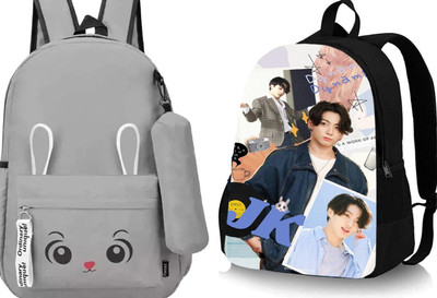 khatushyam collection A_BNY-- GRY_--1 & DGTL-027_@@_1PC_abc 30 L Backpack(Grey, Black)