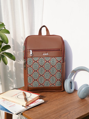 ZOUK Kolkata Nouveau Amalia Daypack 10.6 L Laptop Backpack(Multicolor)