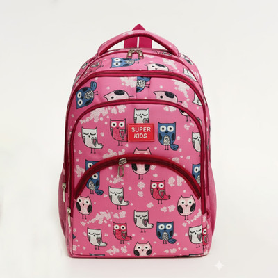 OMK COLLECTION Super kidsc Printed Backpack For Girl,Women/School/Travel Backpack 25 L Backpack(Pink)