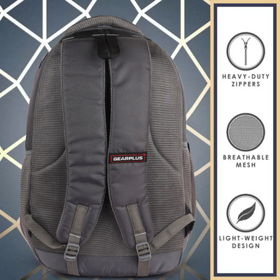 gearplus TRNDY 35 L Laptop Backpack(Grey)