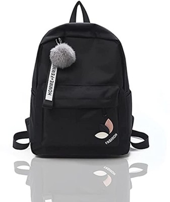 TEZONE Fashion Backpack For Girls Waterproof School Bag(Black, 13 L)