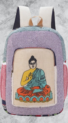 RAPID COSTORE Mahatama Buddha 5 L Backpack(Multicolor)
