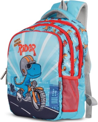 VISMIINTREND Cute Dinosaur School Bag Backpack for Kids Boys & Girls | Birthday Return Gifts 25 L Backpack(Blue)