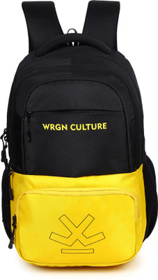 WROGN |CITY NOVA_0510|TROLLEY SLEEVE|15.6INCH|OFFICE BAG|COLLEGE BACKPACK|SCHOOL BAG 32 L Laptop Backpack(Yellow)