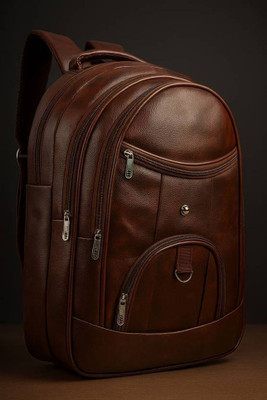 worng Laptop Backpack Linked 35 L Backpack(Brown)