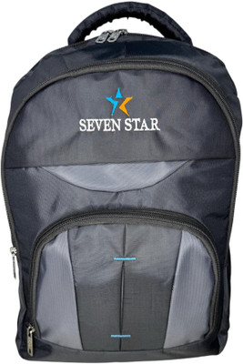 Seven Star Multipurpose Durable and Stylish for Everyday Use 30 L Laptop Backpack(Black)