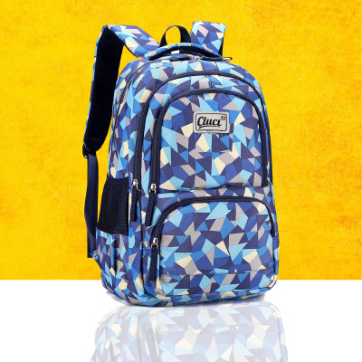 Cluci for Girls College Backpack Coaching Bag School Tuition Bag Waterproof School Bag 35 L Backpack(Blue)