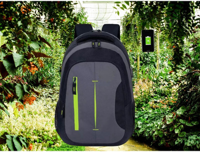 HouseOfCommon backpack bag laptop bag school backpag(18.4*14) 37.1 L Laptop Backpack(Black)