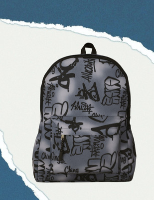 Kaira toys A soft women bagpack 15 L Backpack(Grey)