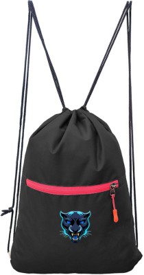 Cp Bigbasket Panther- DS-RedZip_21 12 L Backpack(Black, Red)