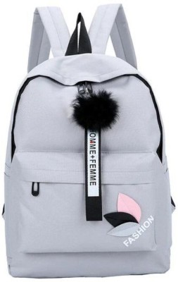 HouseOfCommon RC_Grey_backpack01 10 L Backpack(Grey)