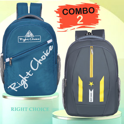 RIGHT CHOICE Daily use Unisex office/school/college Laptop Backpack 40 L Laptop Backpack(Blue)