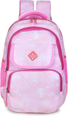 Bag-Age 18.6 Inc Casual Backpack for School Use For Boy Girl's 30 L Backpack(Pink)