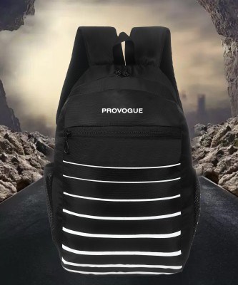 PROVOGUE For College School Travel Office For Men & Women Daypack 30 L Laptop Backpack(Black)