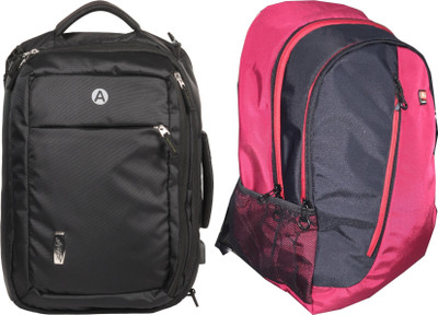 Da Tasche FBI 09 R 30 L Backpack(Multicolor, Black)