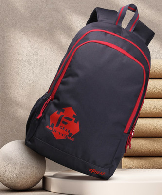 F Gear Castle - Rugged Base 24 L Backpack(Red, Grey)
