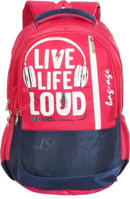 Bag-Age Casual Bag/Backpack for Men Women Boys Girls/Office School College 38 L Backpack(Red, Blue)