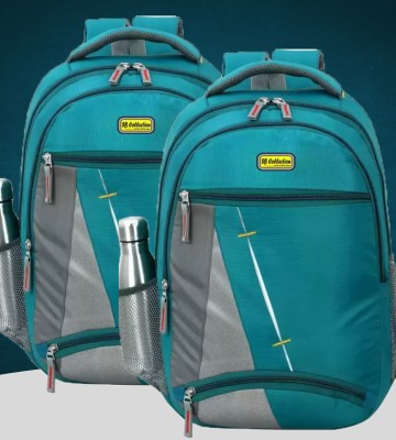 SBCOLLECTION pack-2 New Design Suitable For School / College / Offices - Stylish Unisex Bags 32 L Laptop Backpack(Green)