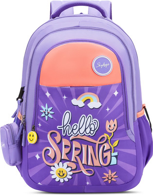 SKYBAGS SPRING 02 SCHOOL BACKPACK PURPLE 37 L Backpack(Purple)