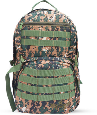 AZAD Army Backpack for casual use with extra space 35 L Backpack(Green)