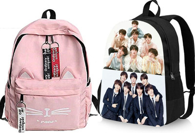 khatushyam collection A_CT_ PINK_-@_-1 & DGTL-022_@@_1PC_abc 30 L Backpack(Pink, Black)