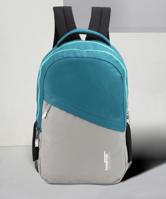 Roadster Large Historage Travel / Office / School 38 L Backpack(Blue, Grey)