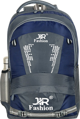 jir fashion ColorBlock Printed College Laptop School Backpack Bag 30 L Laptop Backpack(Grey)