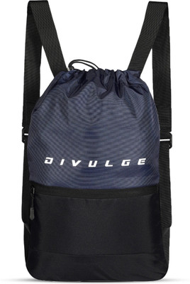 divulge Achiever NAVY DRAWS 18.5L_10 18.5 L Backpack(Blue)