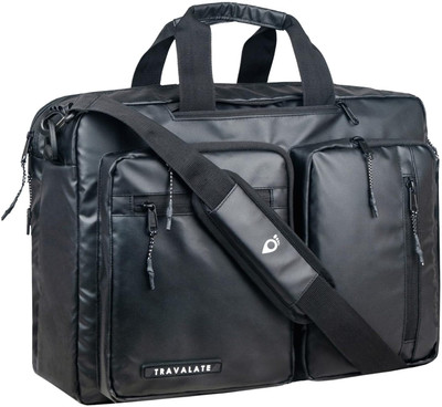 Travalate for Men 3 IN 1 Convertible Backpack for Office, Travel, and College 30 L Laptop Backpack(Black)