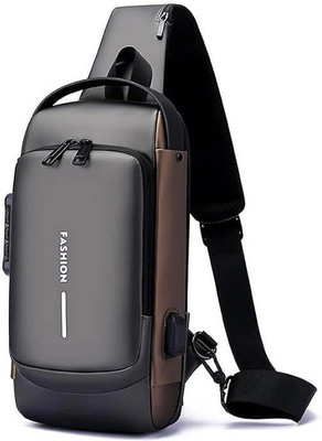 SeaRegal 0 L Backpack New Sling Bag Anti-Theft USB Crossbody 0 L Backpack(Multicolor)