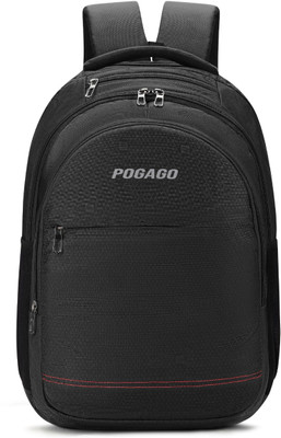 pogago B-0110-Black 36 L Laptop Backpack(Black)