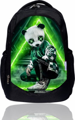 MY FAV Backpack For Boy & Girls / College backpack / School Bag 32 L Laptop Backpack(Green, Black)