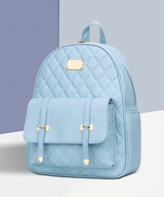 Socialite POMPOM-TURQUOISE 20 L Backpack(Blue)