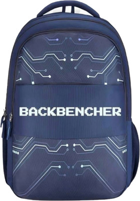 Anaya Craft Backbencher Backpack for Boys & Girls | Laptop Bag with Multiple Compartments 30 L Backpack(Blue)